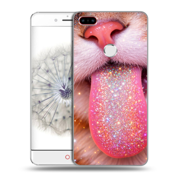 Пластиковый чехол на ZTE Nubia Z11 с принтом для девочек Пластиковый чехол на ZTE Nubia Z11 с принтом для девочек