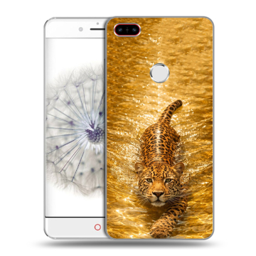 Пластиковый чехол на ZTE Nubia Z11 с принтом женский