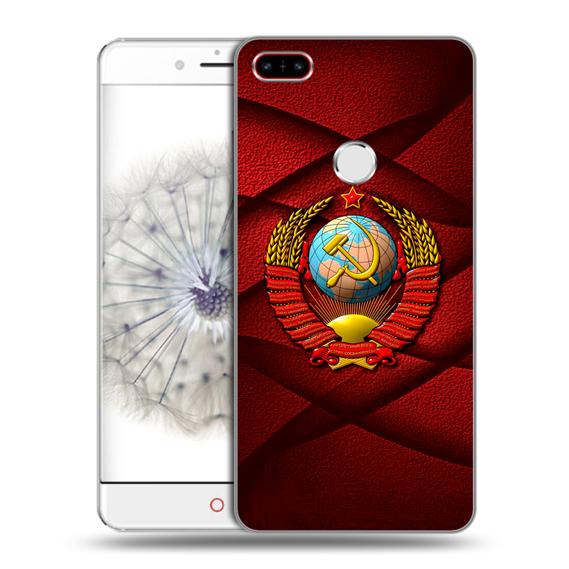 Пластиковый чехол на ZTE Nubia Z11 с принтом Герб СССР Пластиковый чехол на ZTE Nubia Z11 с принтом Герб СССР