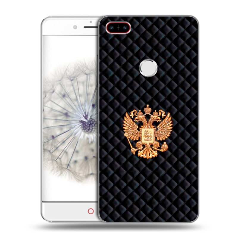 Пластиковый чехол на ZTE Nubia Z11 с принтом Герб России принт Пластиковый чехол на ZTE Nubia Z11 с принтом Герб России принт