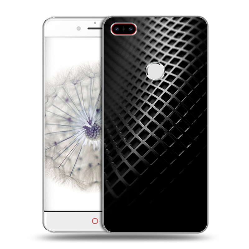 Пластиковый чехол на ZTE Nubia Z11 с принтом Текстура металла Пластиковый чехол на ZTE Nubia Z11 с принтом Текстура металла