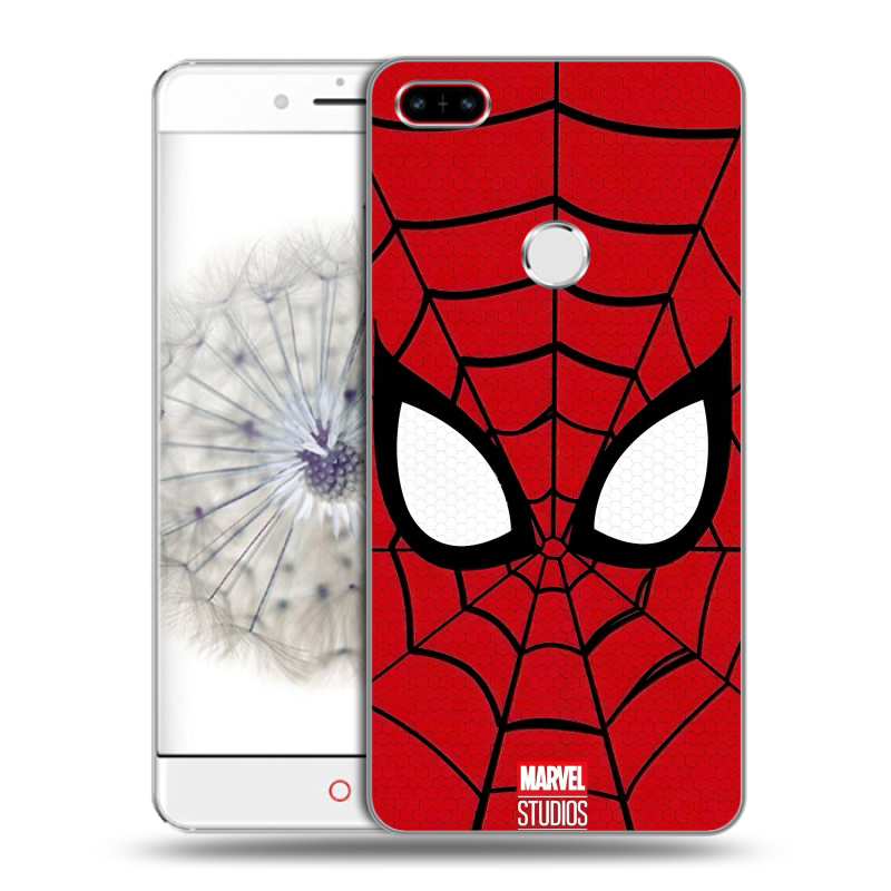 Пластиковый чехол на ZTE Nubia Z11 с принтом человек паук spiderman Пластиковый чехол на ZTE Nubia Z11 с принтом человек паук spiderman