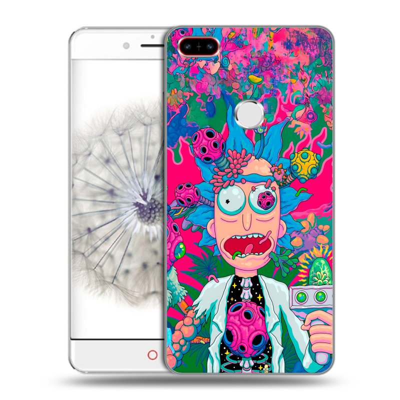Пластиковый чехол на ZTE Nubia Z11 с принтом Рик и Морти Rick Morty Пластиковый чехол на ZTE Nubia Z11 с принтом Рик и Морти Rick Morty