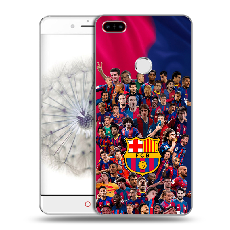 Пластиковый чехол на ZTE Nubia Z11 с принтом Барселона Barcelona Пластиковый чехол на ZTE Nubia Z11 с принтом Барселона Barcelona