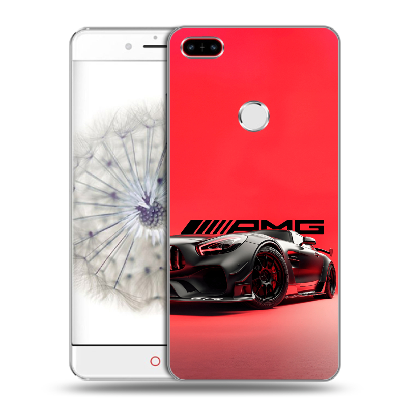 Пластиковый чехол на ZTE Nubia Z11 с принтом Мерседес Mercedes AMG Пластиковый чехол на ZTE Nubia Z11 с принтом Мерседес Mercedes AMG