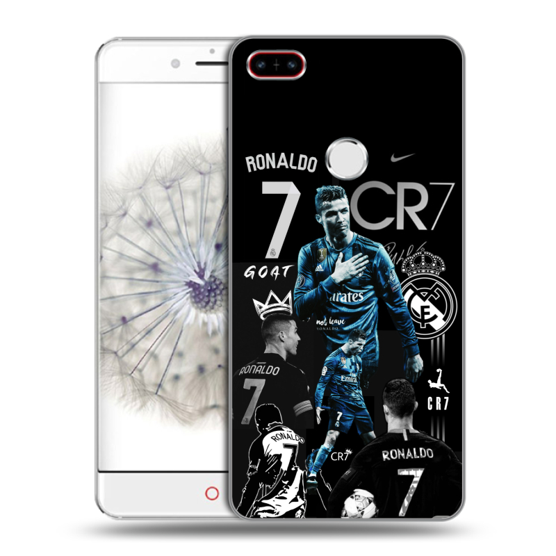 Пластиковый чехол на ZTE Nubia Z11 с принтом Реал Роналдо Пластиковый чехол на ZTE Nubia Z11 с принтом Реал Роналдо