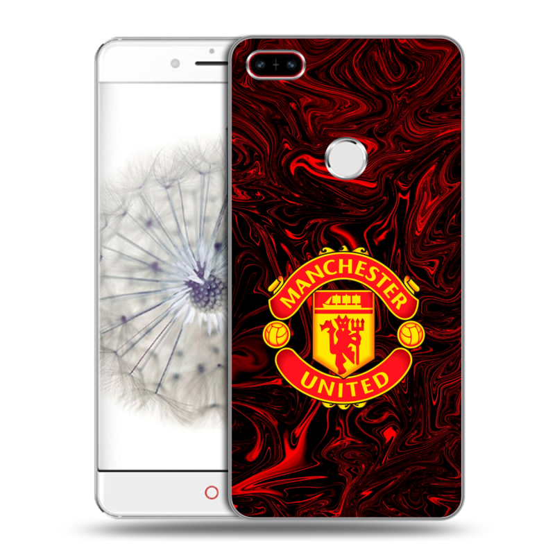 Пластиковый чехол на ZTE Nubia Z11 с принтом Manchester United Пластиковый чехол на ZTE Nubia Z11 с принтом Manchester United