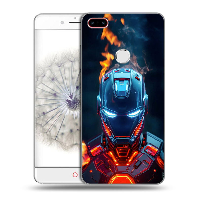 Пластиковый чехол на ZTE Nubia Z11 с принтом IronMan Железный человек Пластиковый чехол на ZTE Nubia Z11 с принтом IronMan Железный человек