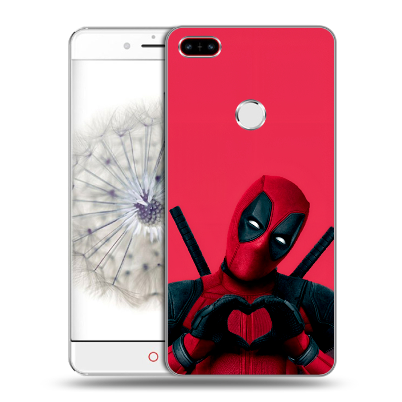 Пластиковый чехол на ZTE Nubia Z11 с принтом Дедпул Deadpool Пластиковый чехол на ZTE Nubia Z11 с принтом Дедпул Deadpool