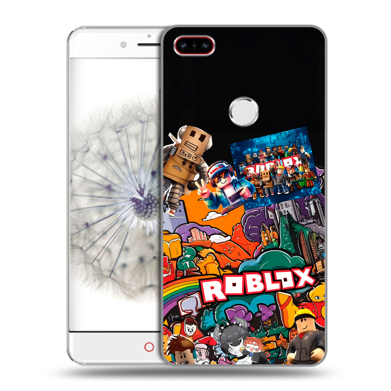 Пластиковый чехол на ZTE Nubia Z11 с принтом Roblox Роблокс Пластиковый чехол на ZTE Nubia Z11 с принтом Roblox Роблокс