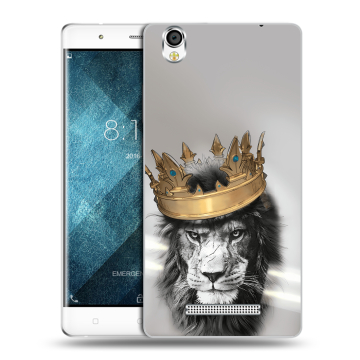 Пластиковый чехол на Blackview A8 с принтом Лев с короной Пластиковый чехол на Blackview A8 с принтом Лев с короной