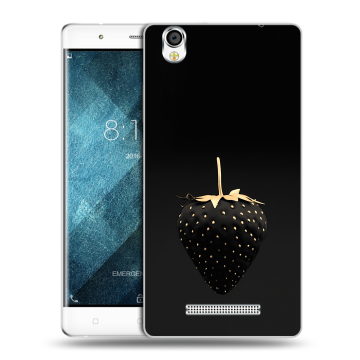 Пластиковый чехол на Blackview A8 с принтом Черная клубника Пластиковый чехол на Blackview A8 с принтом Черная клубника