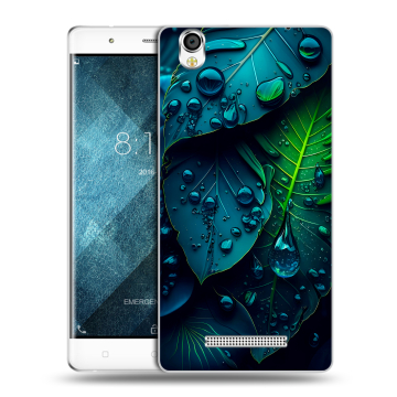 Пластиковый чехол на Blackview A8 с принтом Листья Пластиковый чехол на Blackview A8 с принтом Листья