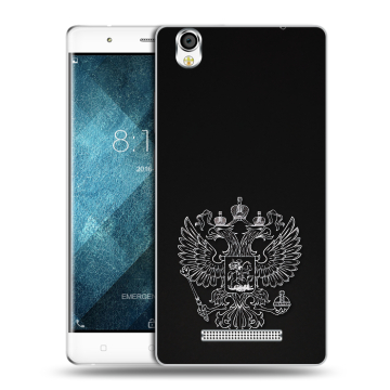 Пластиковый чехол на Blackview A8 с принтом Герб России