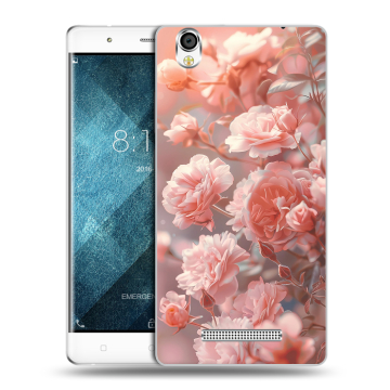 Пластиковый чехол на Blackview A8 с принтом Розовые розы Пластиковый чехол на Blackview A8 с принтом Розовые розы