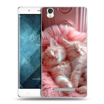 Пластиковый чехол на Blackview A8 с принтом котята котики Пластиковый чехол на Blackview A8 с принтом котята котики
