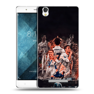 Пластиковый чехол на Blackview A8 с принтом Реал Роналдо Real Ronaldo