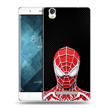 Пластиковый чехол на Blackview A8 с принтом человек паук spiderman Пластиковый чехол на Blackview A8 с принтом человек паук spiderman