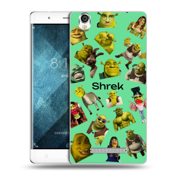 Пластиковый чехол на Blackview A8 с принтом Шрек Shrek