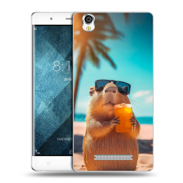 Пластиковый чехол на Blackview A8 с принтом Капибара