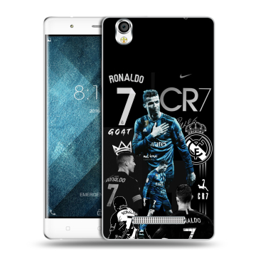 Пластиковый чехол на Blackview A8 с принтом Реал Роналдо