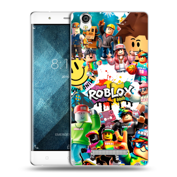 Пластиковый чехол на Blackview A8 с принтом Roblox Роблокс Пластиковый чехол на Blackview A8 с принтом Roblox Роблокс