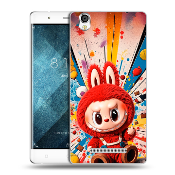 Пластиковый чехол на Blackview A8 с принтом Labubu Лабубу Пластиковый чехол на Blackview A8 с принтом Labubu Лабубу