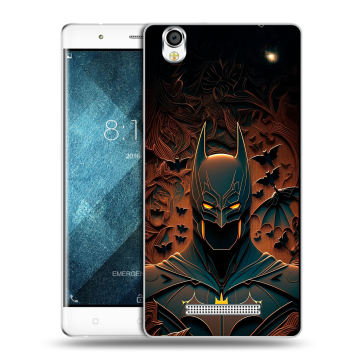 Пластиковый чехол на Blackview A8 с принтом Batman Бэтмен