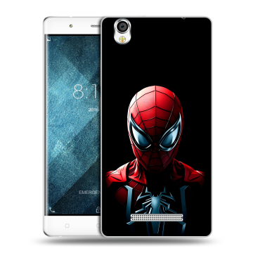 Пластиковый чехол на Blackview A8 с принтом Spiderman Человек паук