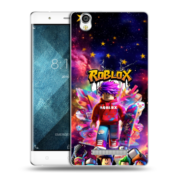 Пластиковый чехол на Blackview A8 с принтом Roblox Роблокс Пластиковый чехол на Blackview A8 с принтом Roblox Роблокс