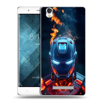 Пластиковый чехол на Blackview A8 с принтом IronMan Железный человек Пластиковый чехол на Blackview A8 с принтом IronMan Железный человек