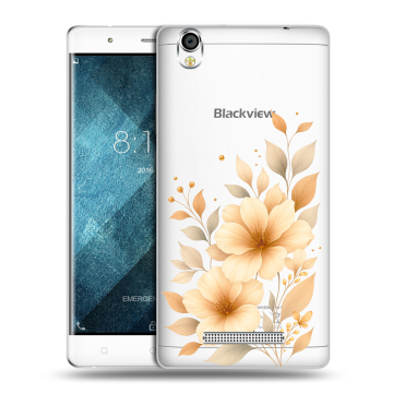 Пластиковый чехол на Blackview A8 с принтом для девушки