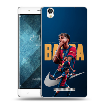 Пластиковый чехол на Blackview A8 с принтом Барселона Barca Yamal Пластиковый чехол на Blackview A8 с принтом Барселона Barca Yamal