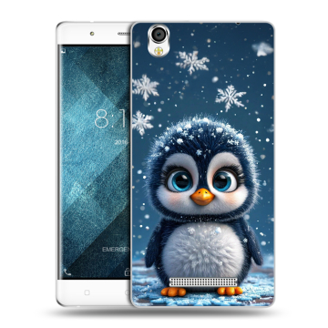 Пластиковый чехол на Blackview A8 с принтом Новый год