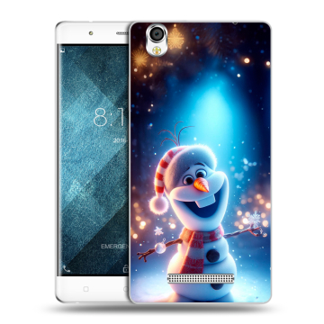Пластиковый чехол на Blackview A8 с принтом Новый год