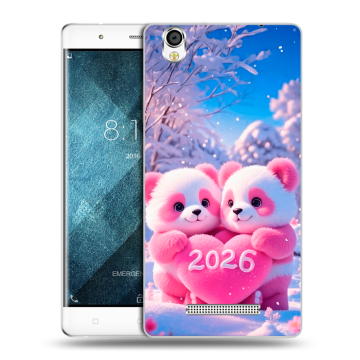 Пластиковый чехол на Blackview A8 с принтом Новый год