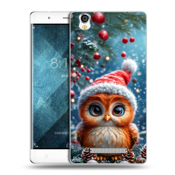 Пластиковый чехол на Blackview A8 с принтом Новый год