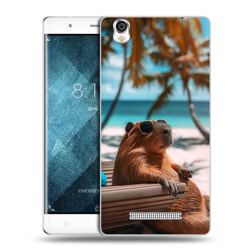 Пластиковый чехол на Blackview A8 с принтом Капибара Пластиковый чехол на Blackview A8 с принтом Капибара