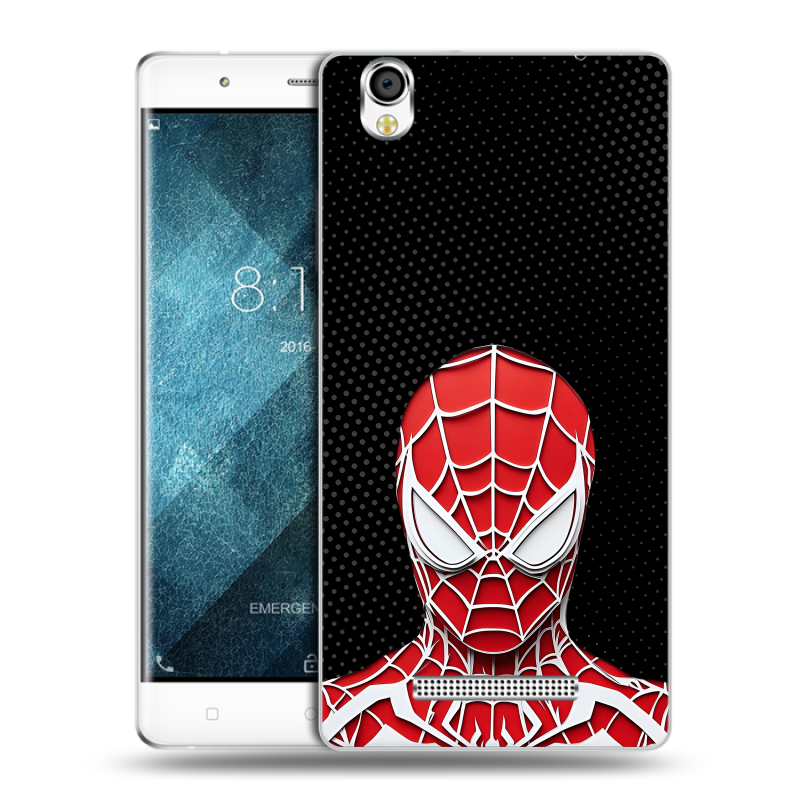 Пластиковый чехол на Blackview A8 с принтом человек паук spiderman Пластиковый чехол на Blackview A8 с принтом человек паук spiderman