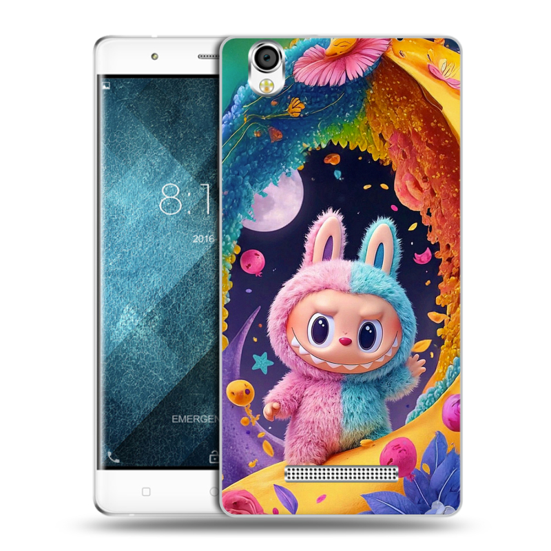 Пластиковый чехол на Blackview A8 с принтом Labubu Лабубу Пластиковый чехол на Blackview A8 с принтом Labubu Лабубу