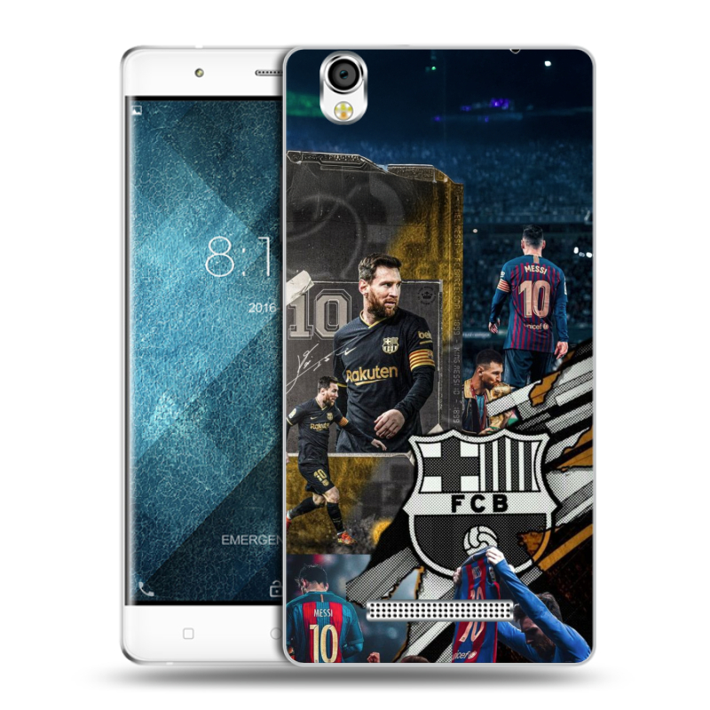 Пластиковый чехол на Blackview A8 с принтом Messi Barcelona Пластиковый чехол на Blackview A8 с принтом Messi Barcelona