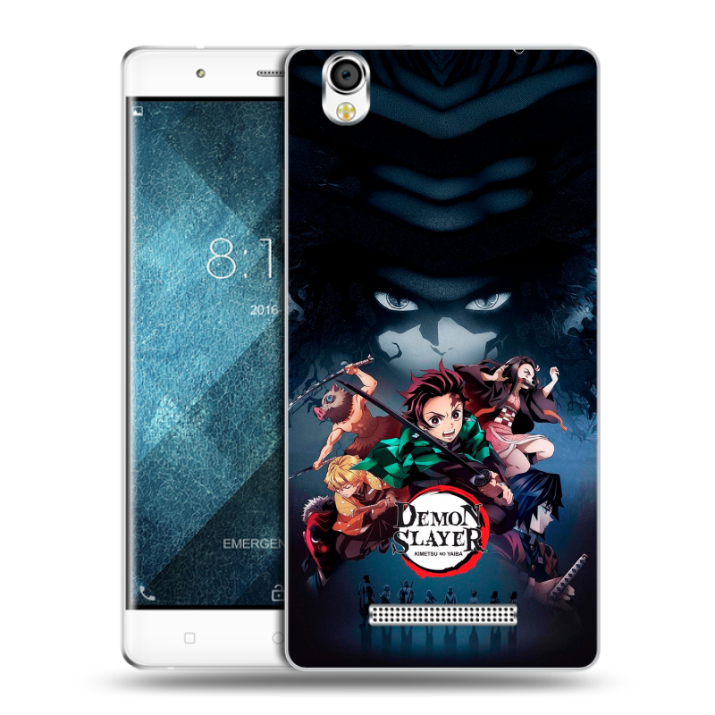 Пластиковый чехол на Blackview A8 с принтом Demon Slayer Клинок рассекающий демонов Пластиковый чехол на Blackview A8 с принтом Demon Slayer Клинок рассекающий демонов