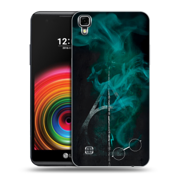 Силиконовый чехол на LG X Power с принтом Гарри Поттер Harry Potter