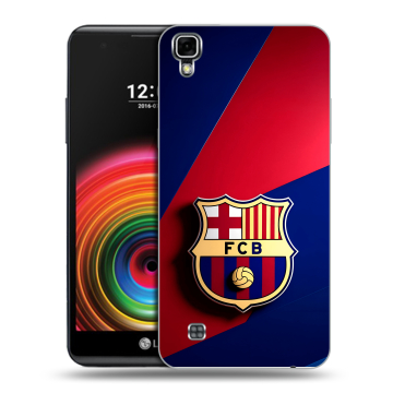 Силиконовый чехол на LG X Power с принтом Барселона Barcelona Силиконовый чехол на LG X Power с принтом Барселона Barcelona