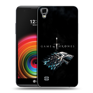 Силиконовый чехол на LG X Power с принтом Игра Престолов Game Thrones