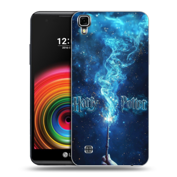 Силиконовый чехол на LG X Power с принтом Harry Potter Гарри Поттер