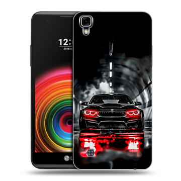 Силиконовый чехол на LG X Power с принтом BMW БМВ Силиконовый чехол на LG X Power с принтом BMW БМВ