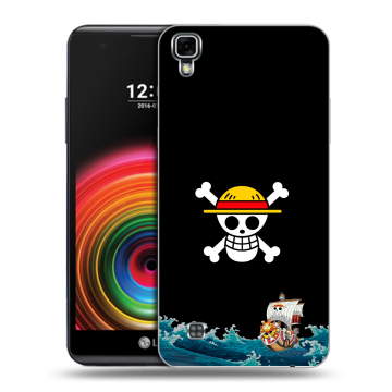 Силиконовый чехол на LG X Power с принтом One Piece Ван Пис