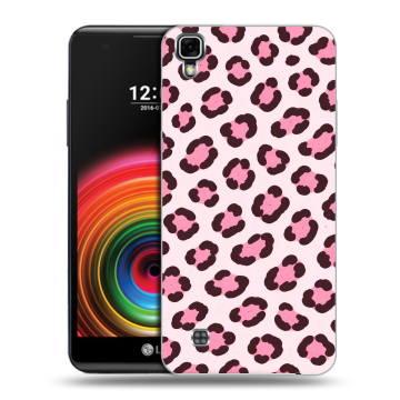 Силиконовый чехол на LG X Power с принтом для девочек