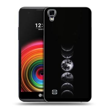 Силиконовый чехол на LG X Power с принтом женский Силиконовый чехол на LG X Power с принтом женский